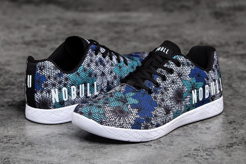 Men\'s Nobull Midnight Floral Trainers Multicolor | SG I2226L